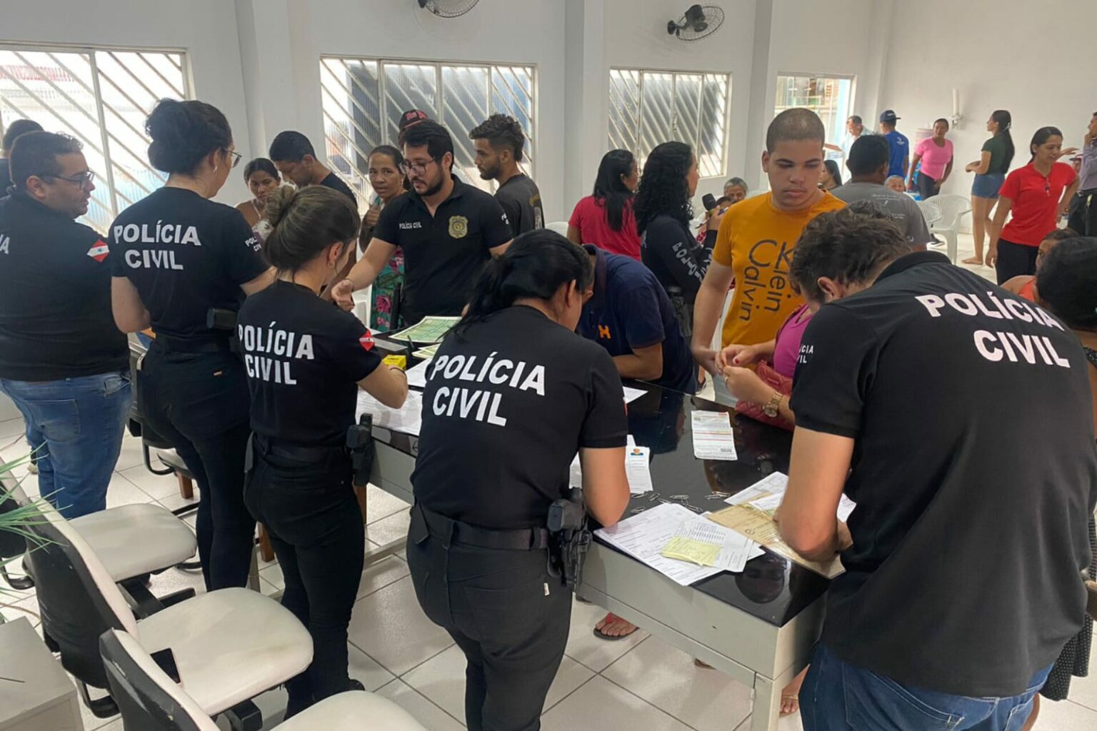 PC realiza emissão de documentos, orientação jurídica e ações de saúde em Marabá
