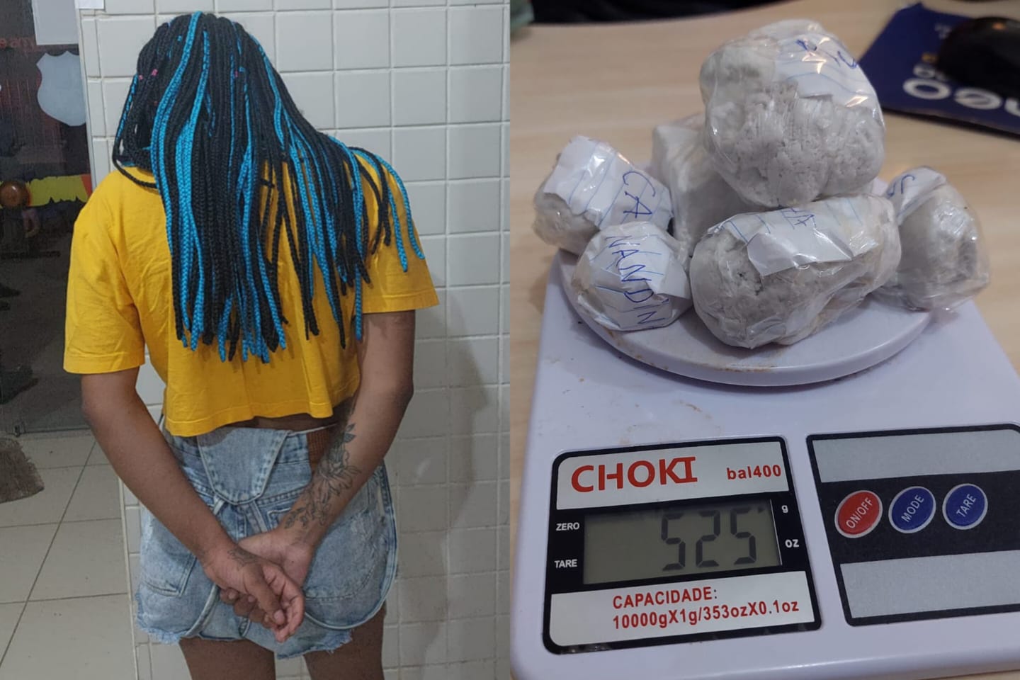 Passageira é presa com drogas em van com destino a Itupiranga