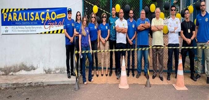Perícia Oficial do Pará realiza movimento de paralisação no estado