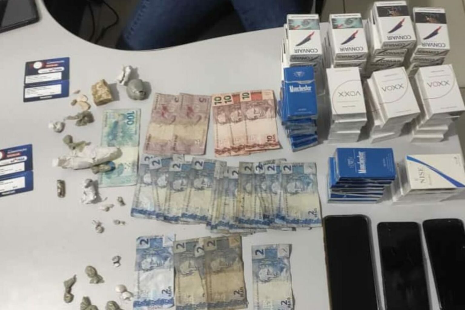 Homem é preso com drogas e cigarros contrabandeados no Pará