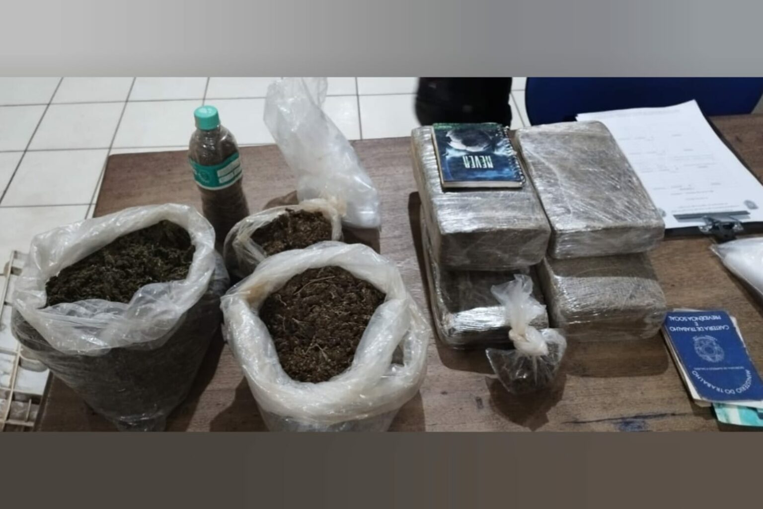 PM apreende cerca de 8kg de drogas e prende seis suspeitos em Tucuruí