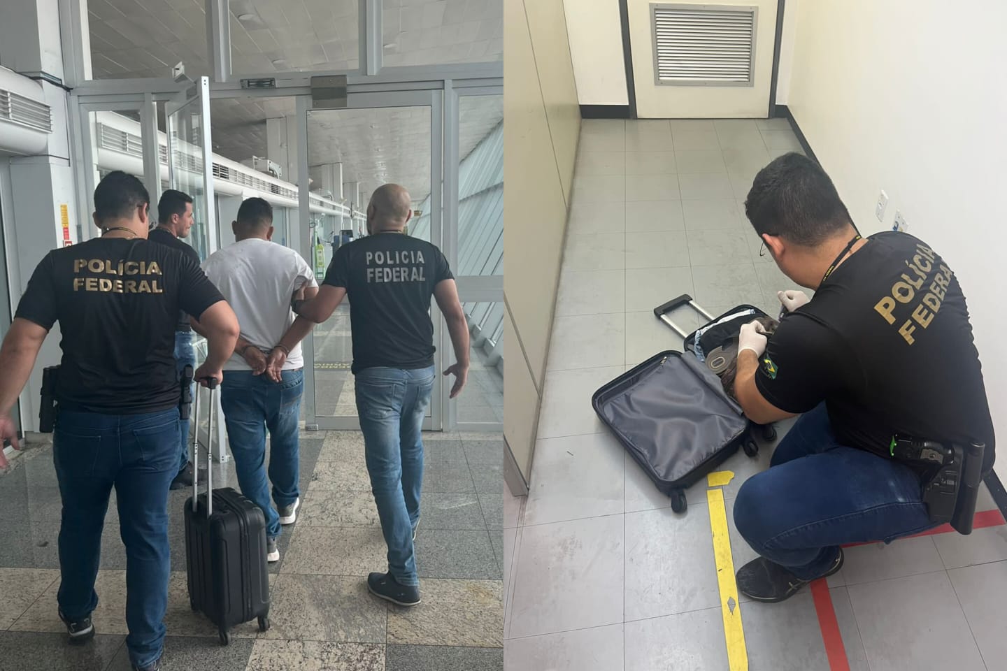 PF prende foragido por roubo no Aeroporto de Belém