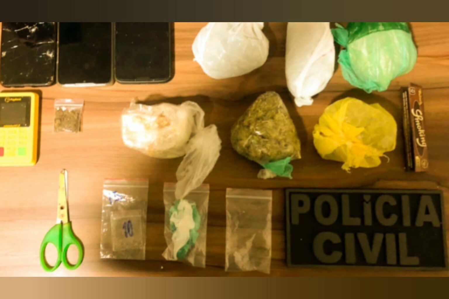 Três pessoas são presas por tráfico de drogas em Parauapebas