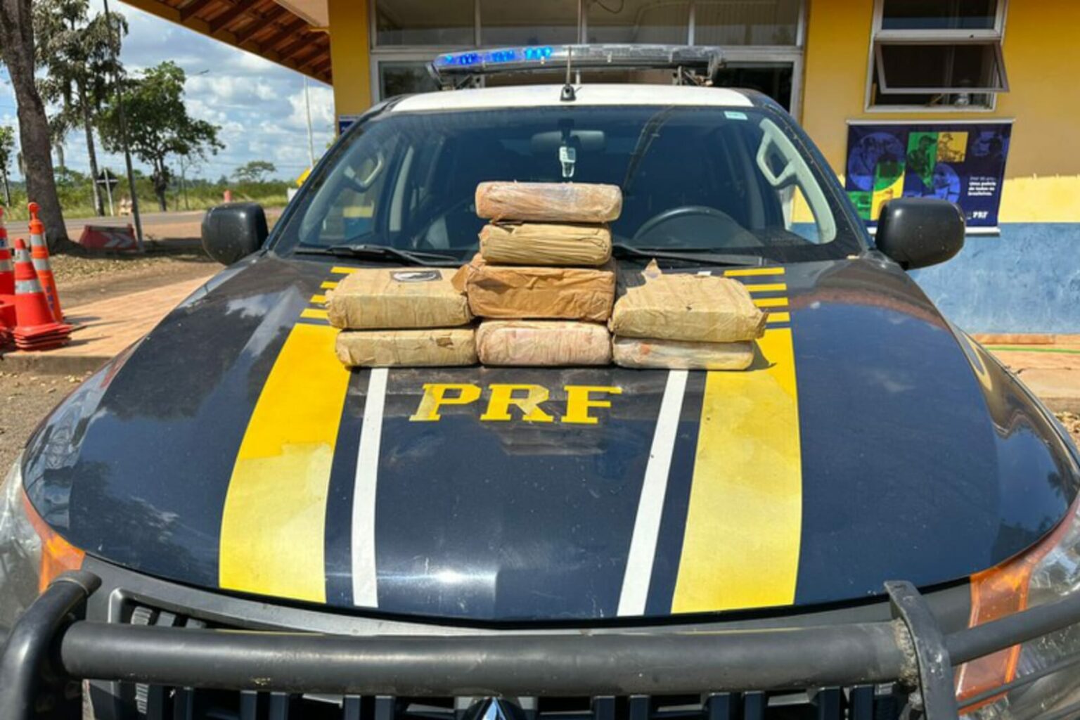 PRF prende motorista com tabletes de maconha em Altamira
