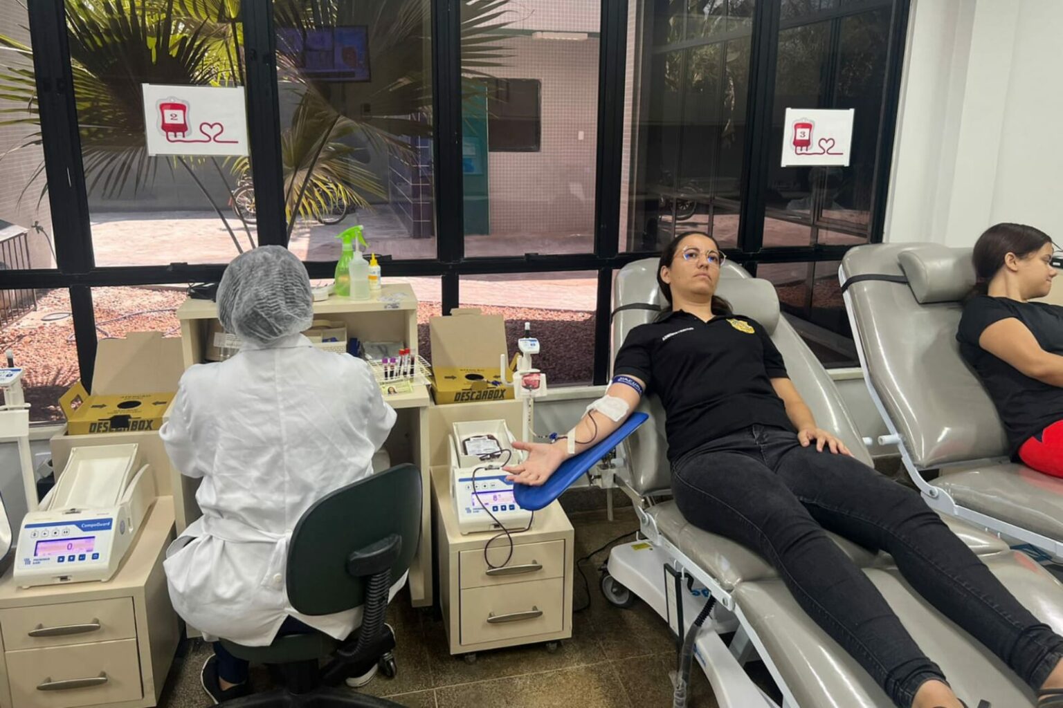 Polícia Civil participa de campanha de doação de sangue em Marabá