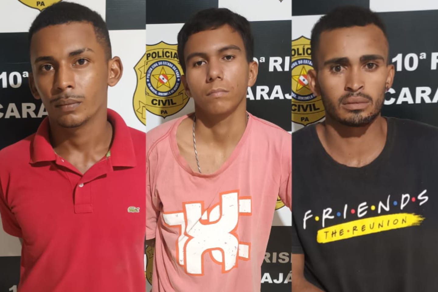 Trio é preso após invadir e furtar loja em Marabá