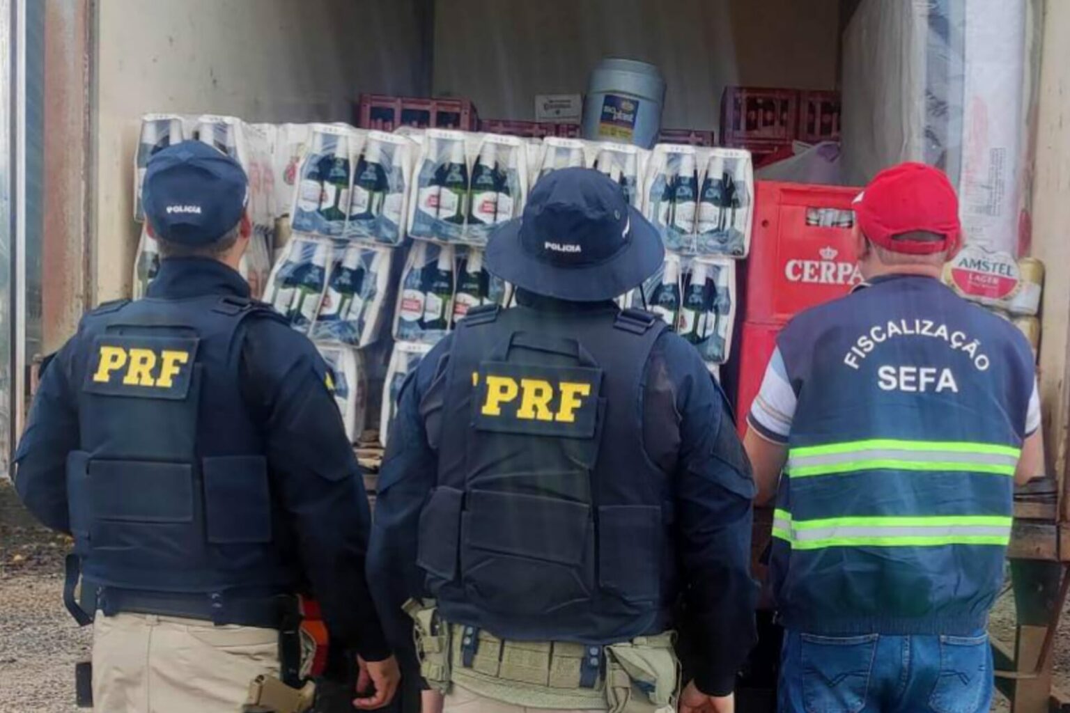 Sefa apreende mais de cinco mil garrafas de cerveja em Dom Eliseu