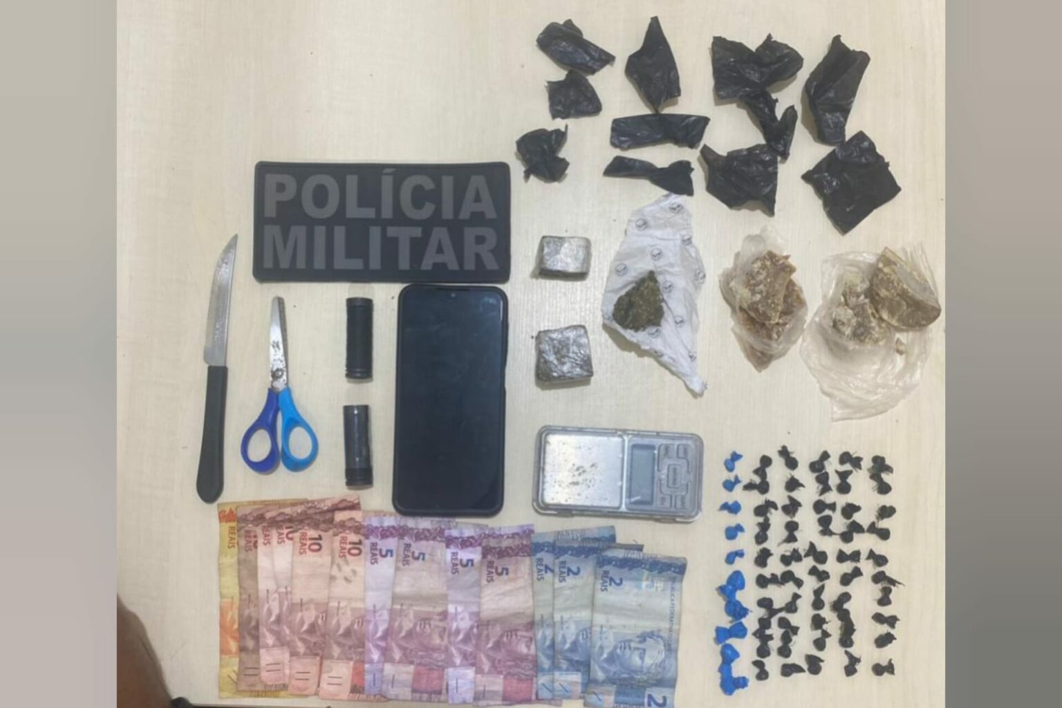 Dupla é presa ao ser flagrada com drogas no nordeste do Pará