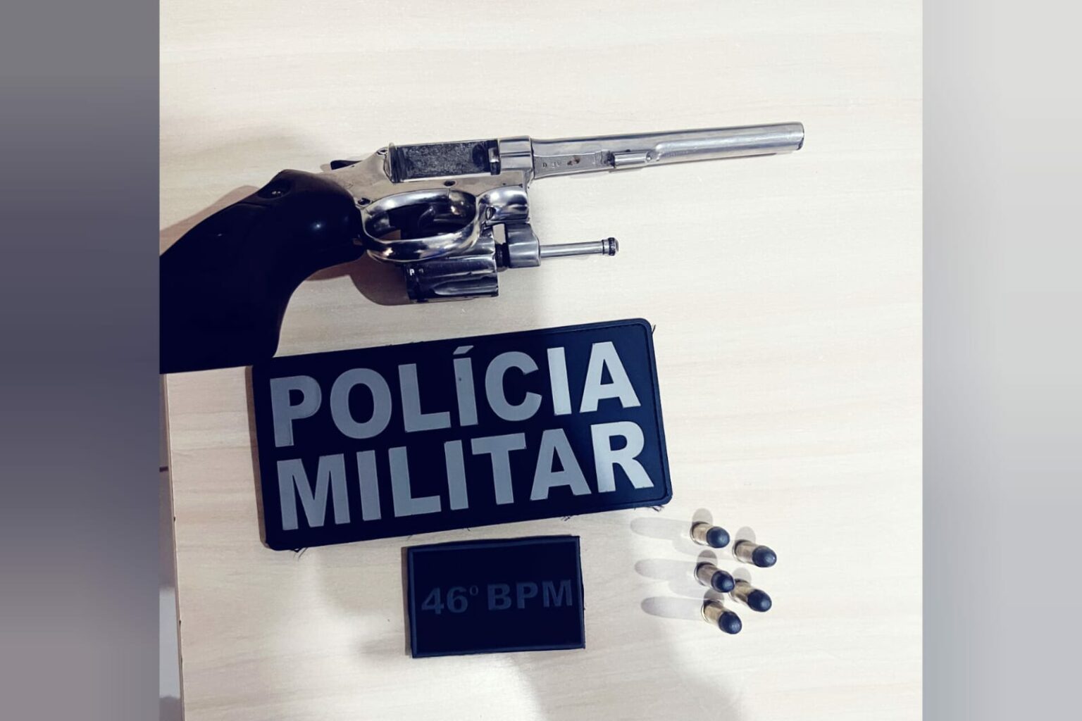 PM apreende arma de fogo em Novo Progresso