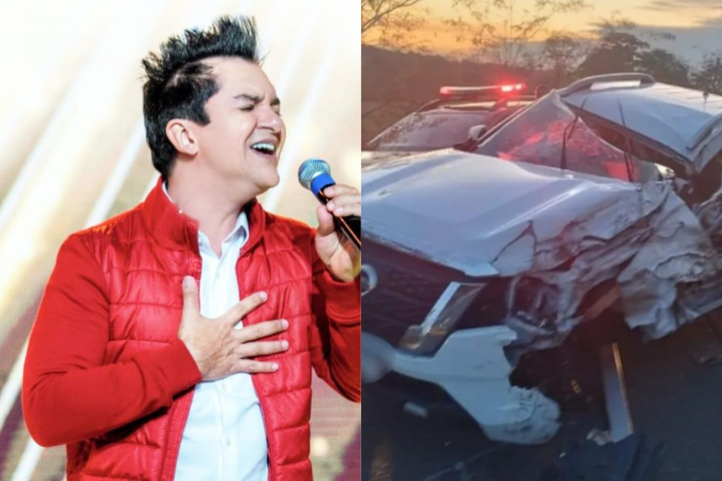 Cantor gospel Regis Danese sofre acidente em Goiás