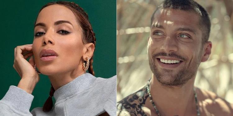 Namorado de Anitta, Simone Susinna é flagrado tocando parte íntima e cheirando a mão