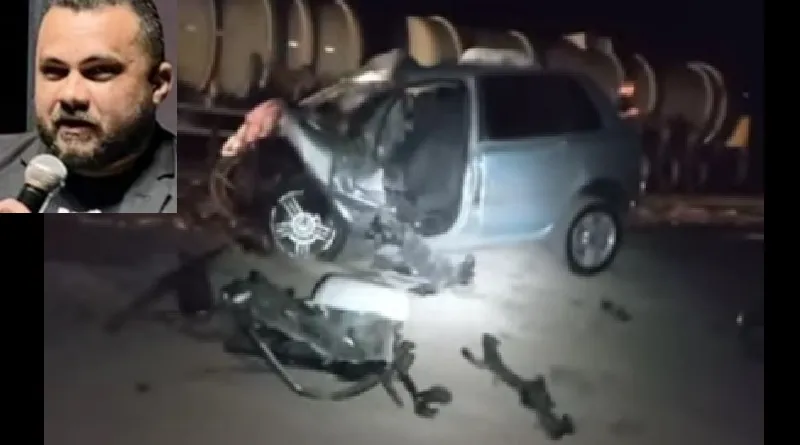 Pastor paraense morre após colisão de carro e carreta na BR-070 no MT
