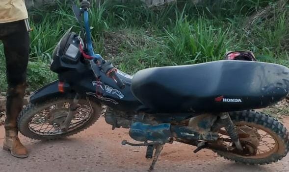 PM apreende moto roubada no sudoeste do Pará