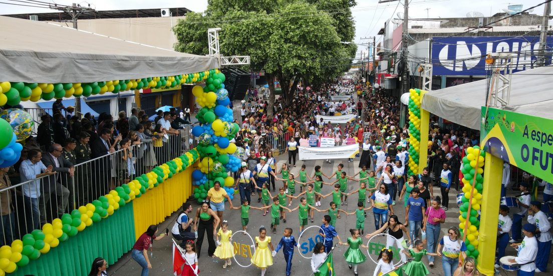 Desfile de 7 de Setembro reuniu cerca de 20 mil pessoas em Marabá