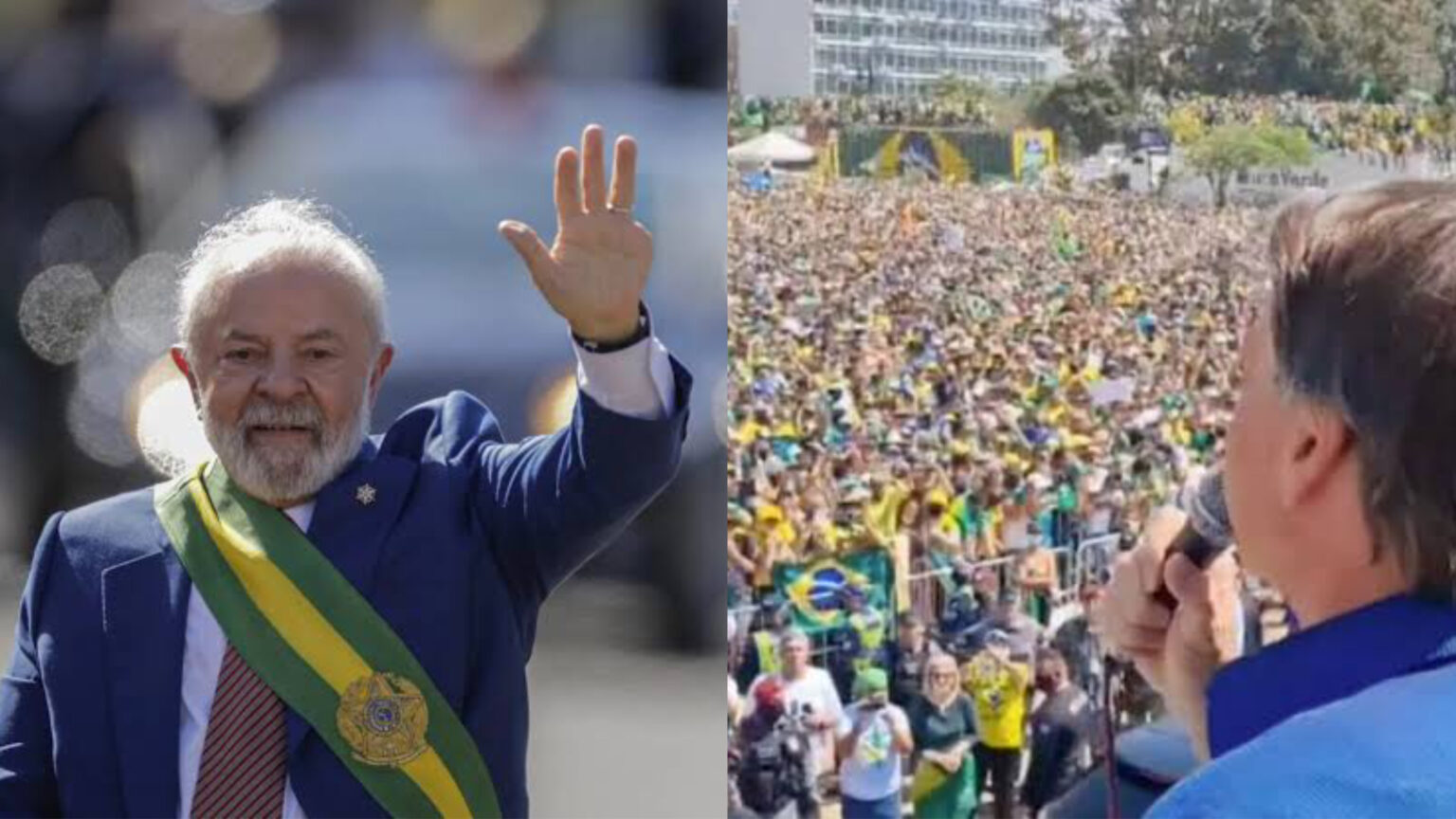 Em desfile vazio, Lula acena “para ninguém” em Brasília