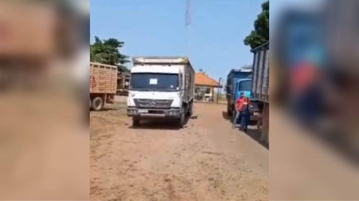 Ibama e PRF confiscam caminhões boiadeiros no interior do Pará