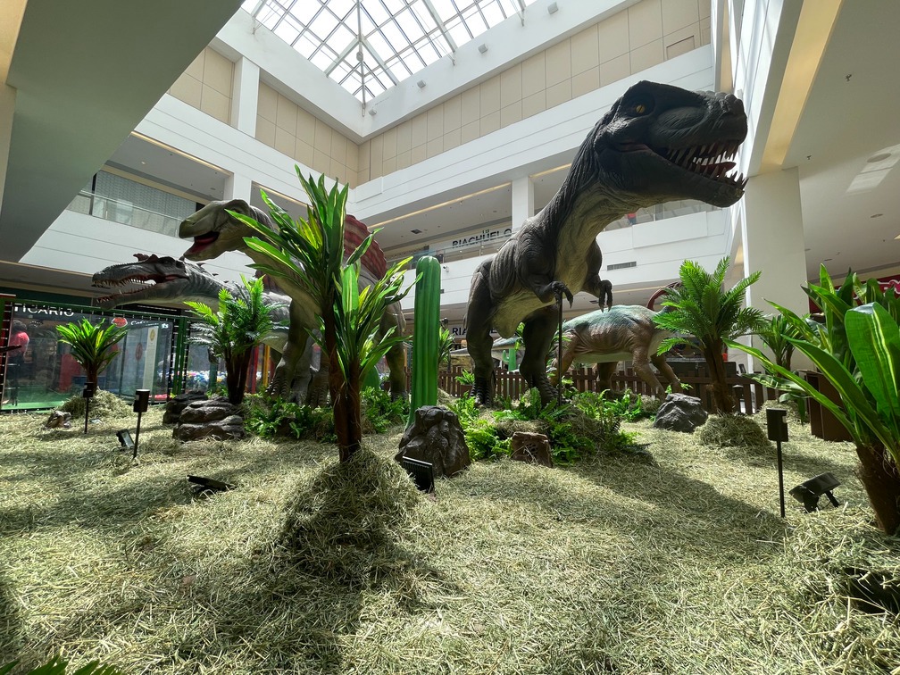 “Dinossauros” invadem Partage Shopping a partir desta terça-feira (5)