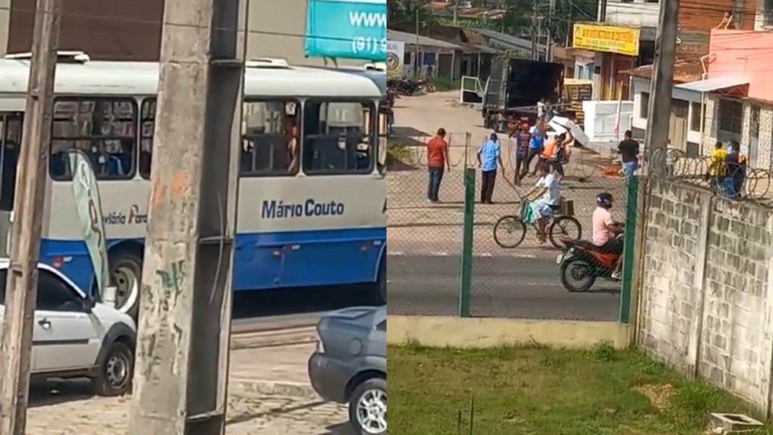 Vídeo: suspeito de assaltar ônibus apanha de passageiros no Pará