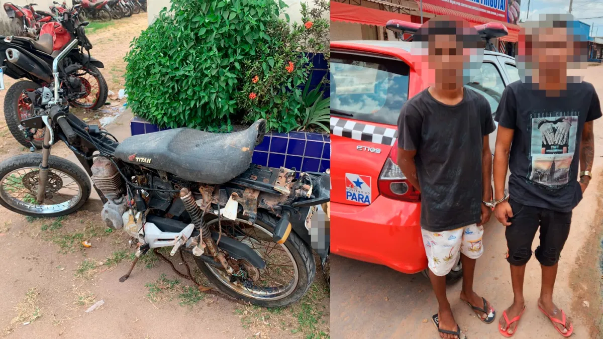 PM prende dois suspeitos de roubo no Pará; um deles quebrou a tornozeleira eletrônica