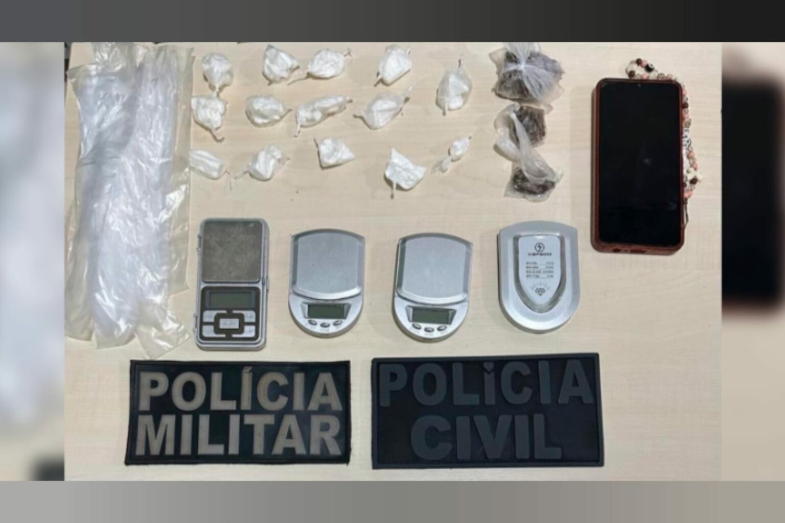 Mulher é presa ao ser flagrada com cocaína e maconha no Pará