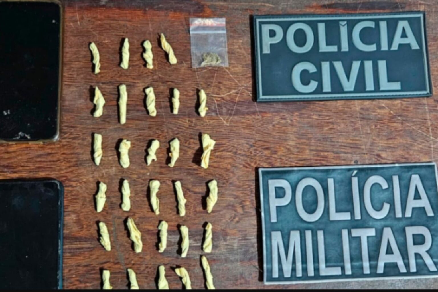 Trio é preso ao ser flagrado com crack e maconha no sudeste do Pará