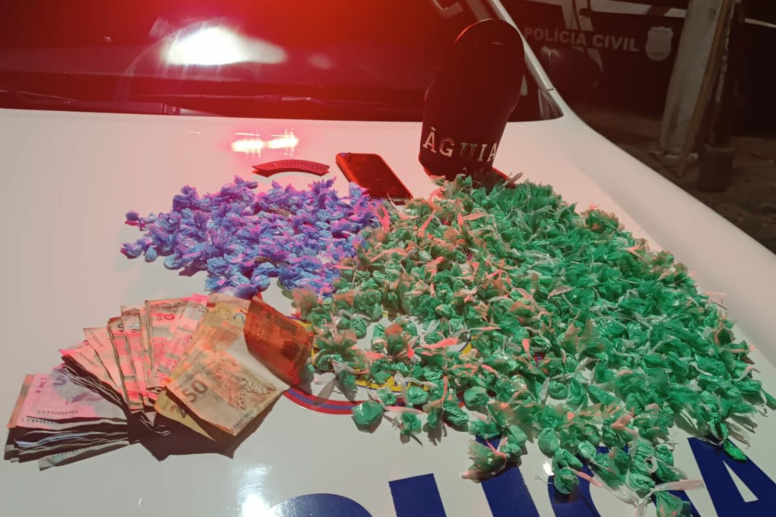 PM prende quarteto com grande quantidade de drogas no Pará