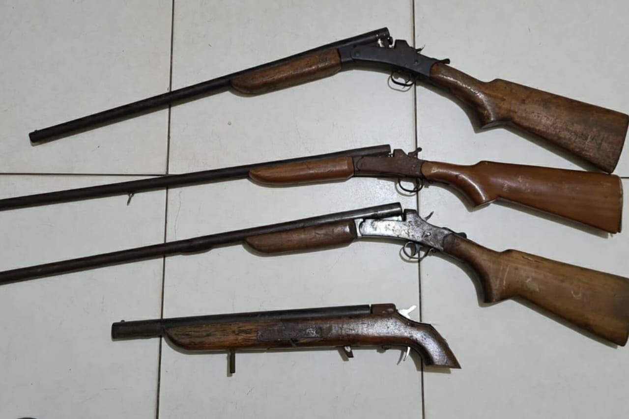 PM apreende armas de fogo no nordeste do Pará