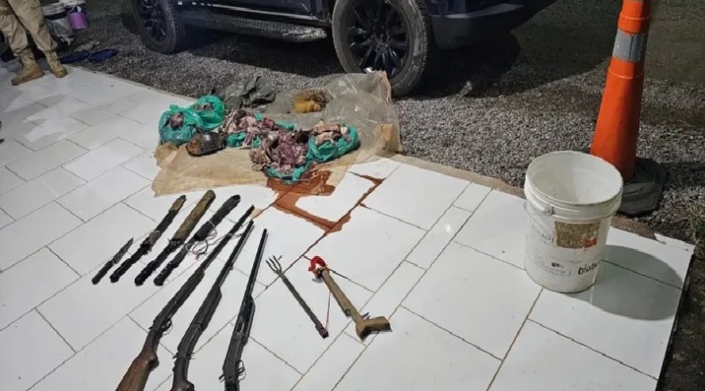 PRF prende caçadores em caça ilegal no nordeste do Pará