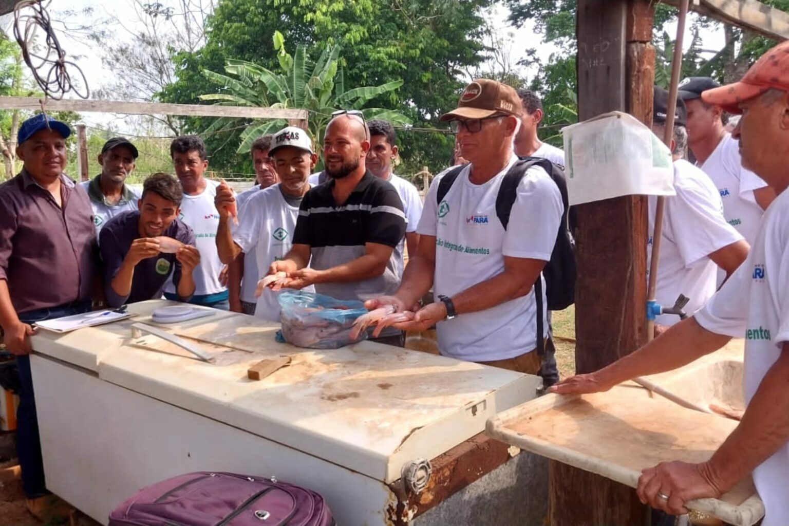 Emater promove intercâmbio sobre produção integrada de alimentos em Eldorado dos Carajás