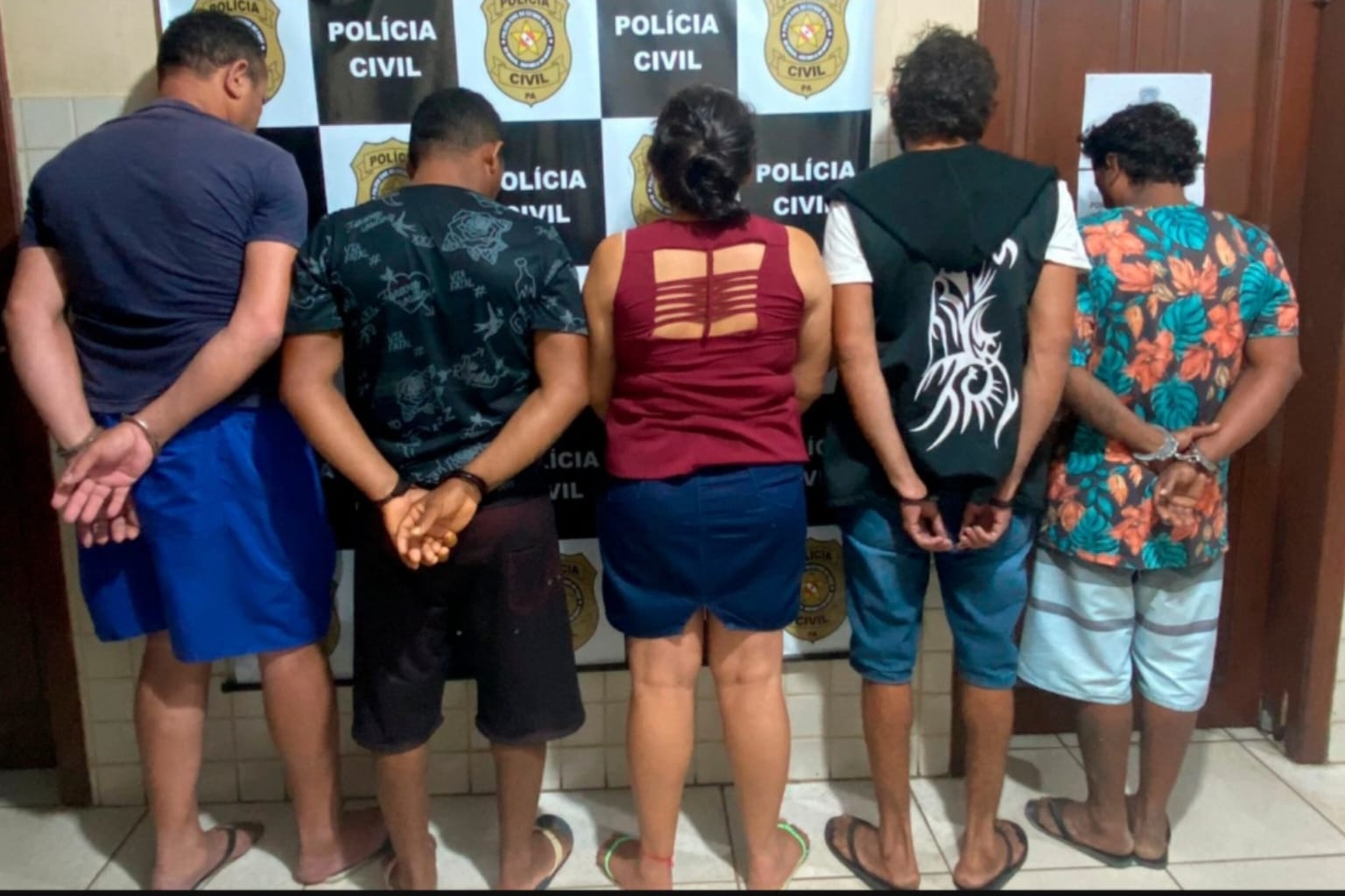Cinco criminosos são presos por duplo latrocínio no Pará