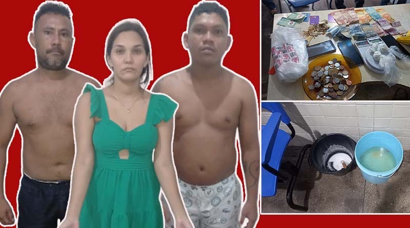 Operação policial desmantela ponto de tráfico de drogas ao lado de escola no Pará