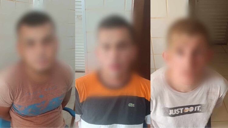 Três pessoas são presas pela PM no Pará