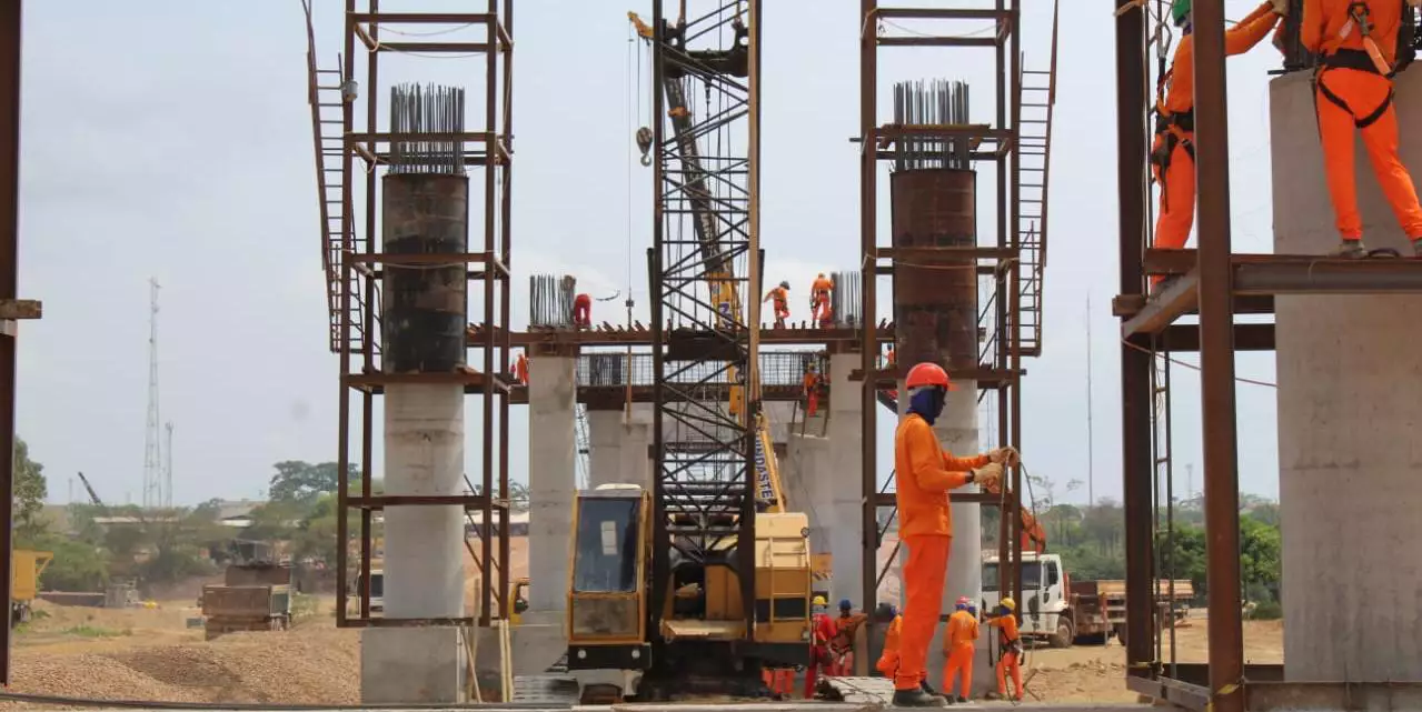 Marabá avança com obras da nova ponte sobre o Rio Itacaiunas