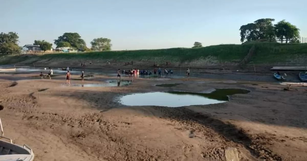 Comunidade do oeste do Pará pede socorro por conta da seca