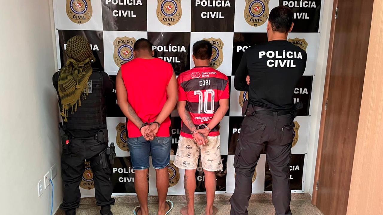 PC prende dois homens investigados por tentativa de homicídio em Paragominas
