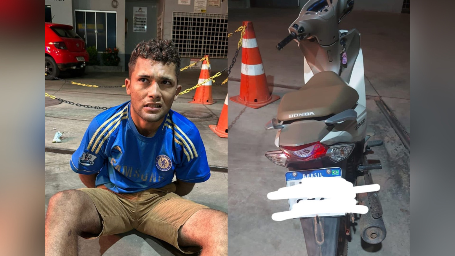 Dupla rouba moto com rastreador e acaba presa em posto de Parauapebas