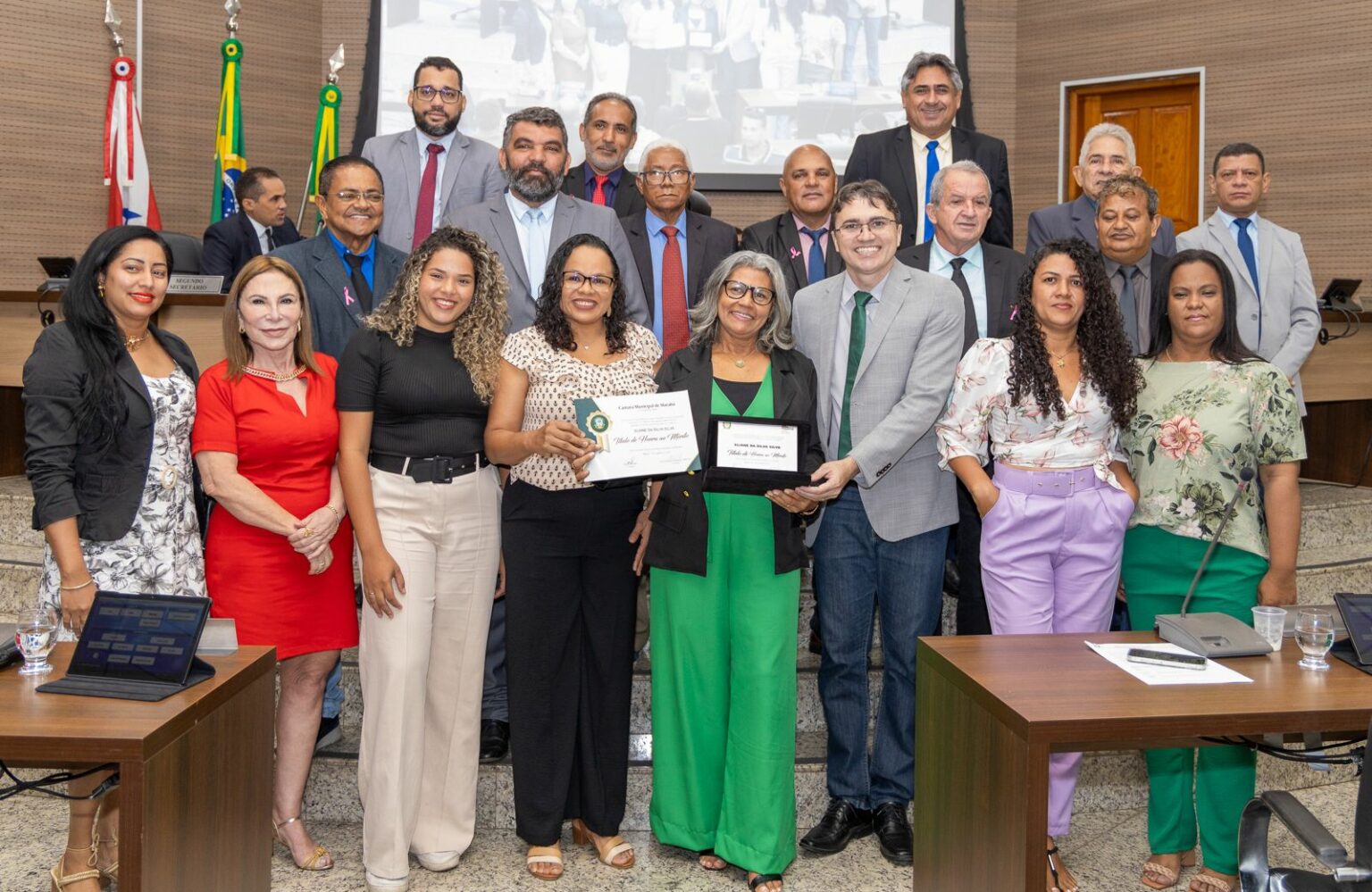 Câmara homenageia três professores com título de Honra ao Mérito