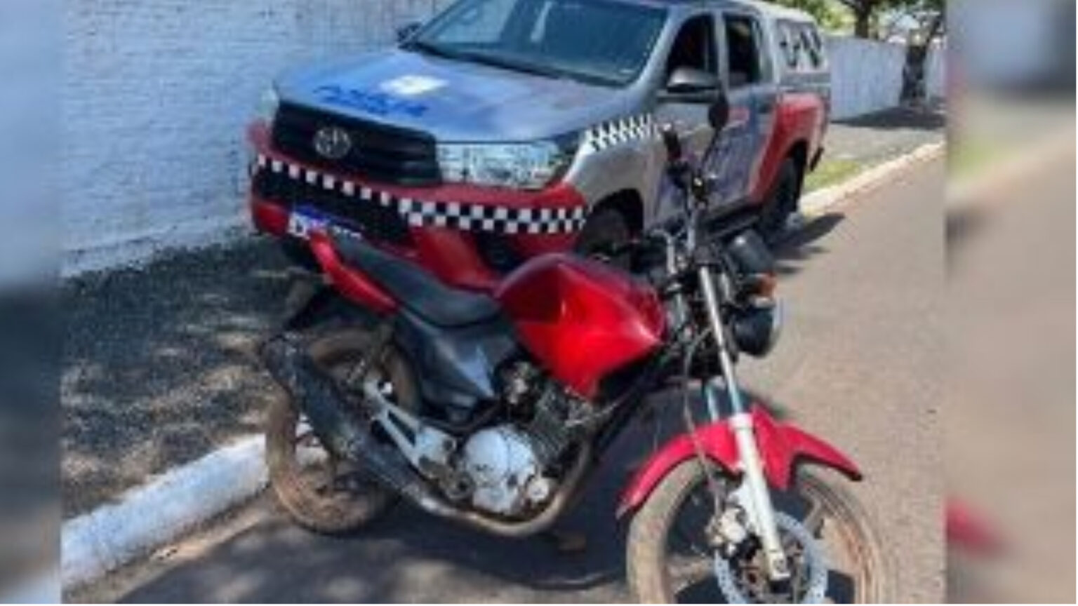 Motocicleta furtada em Manaus é recuperada pela PM no Pará