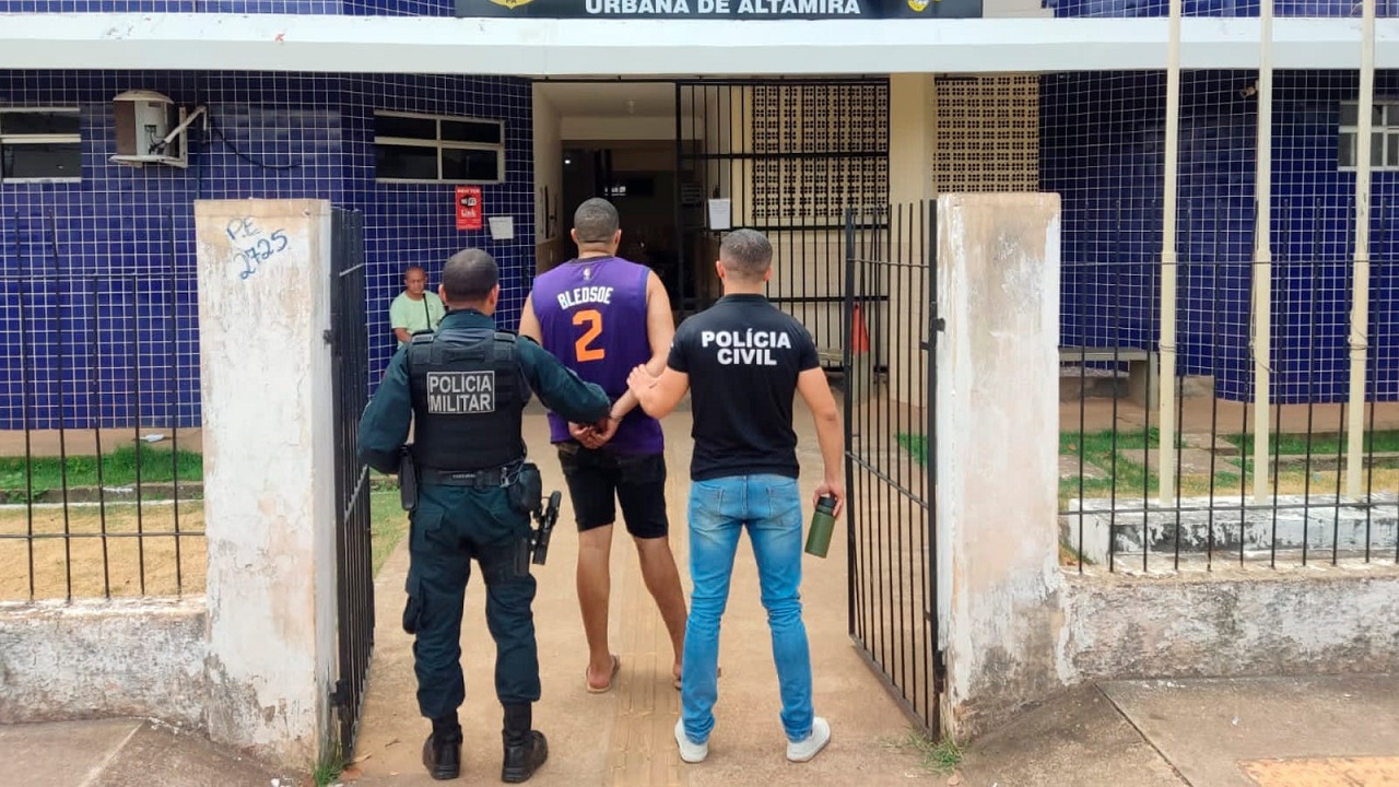 Homem preso em flagrante por tráfico e posse ilegal de arma em Altamira