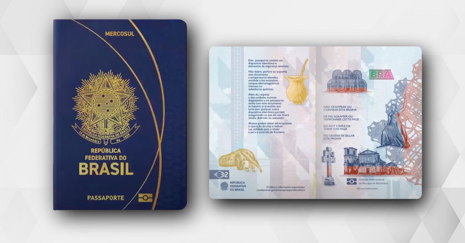 Novo passaporte é emitido a partir desta terça-feira (3)