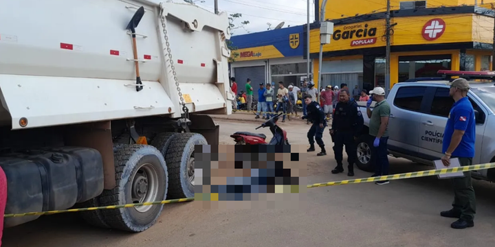Motociclista morre em acidente com caminhão em Parauapebas