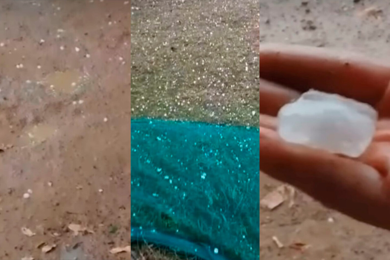 Vídeo: Marabá registra chuva de granizo durante eclipse solar anular