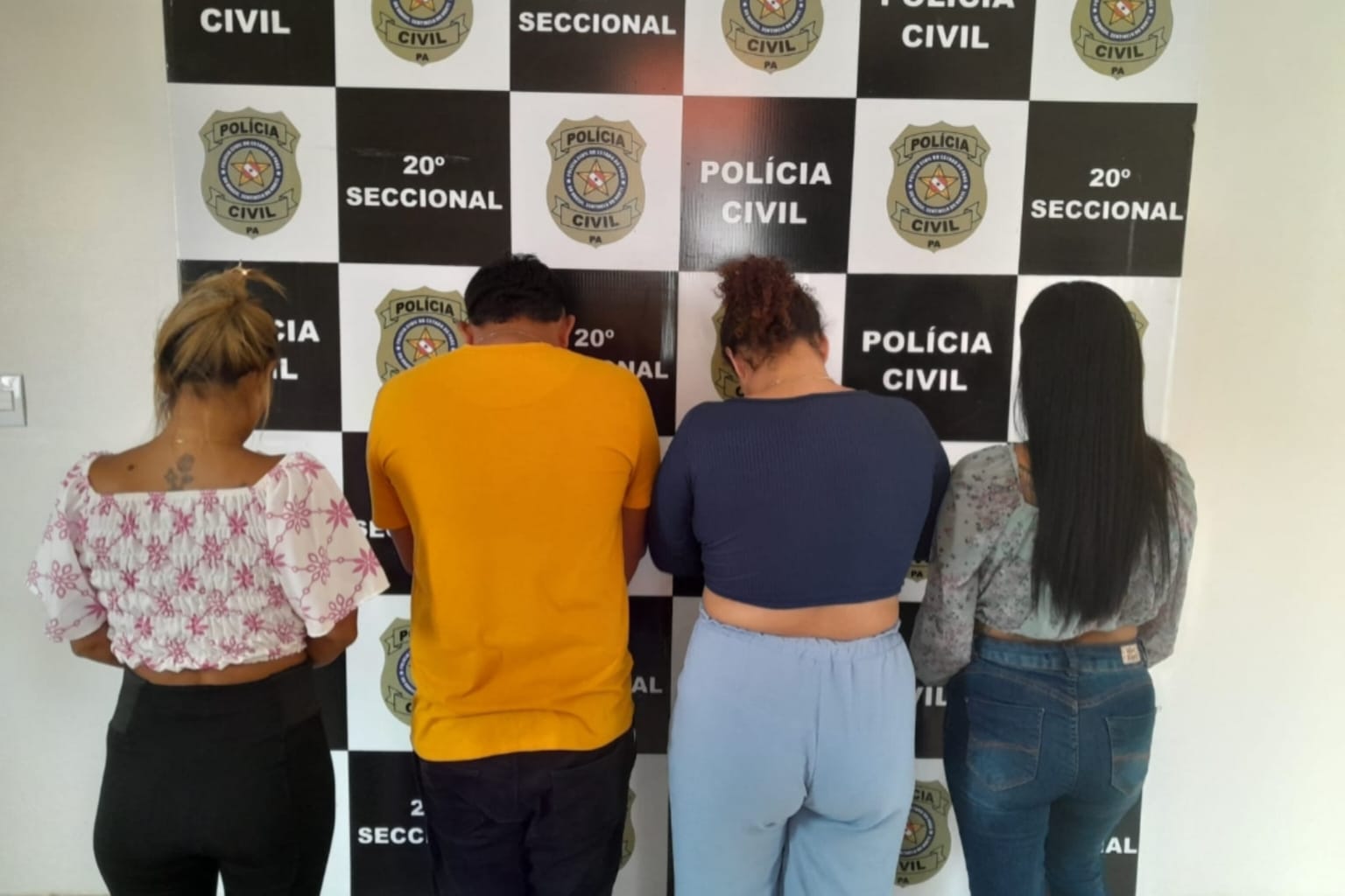 Quarteto é preso por furto qualificado em Parauapebas