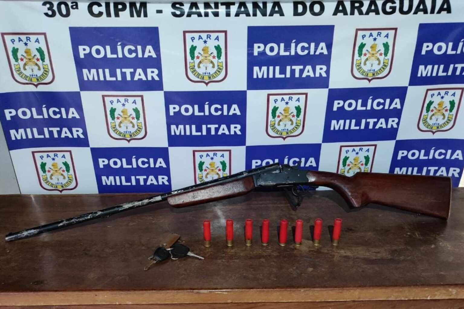 Motorista é preso por porte ilegal de arma em Santana do Araguaia