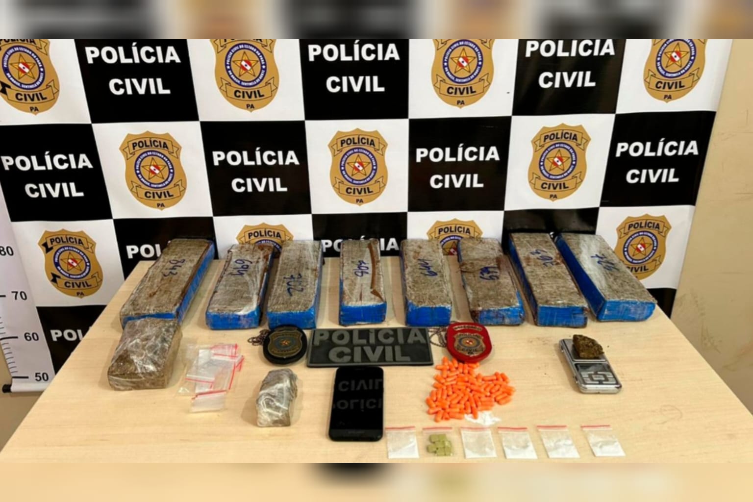 Homem é preso por tráfico de drogas em Conceição do Araguaia