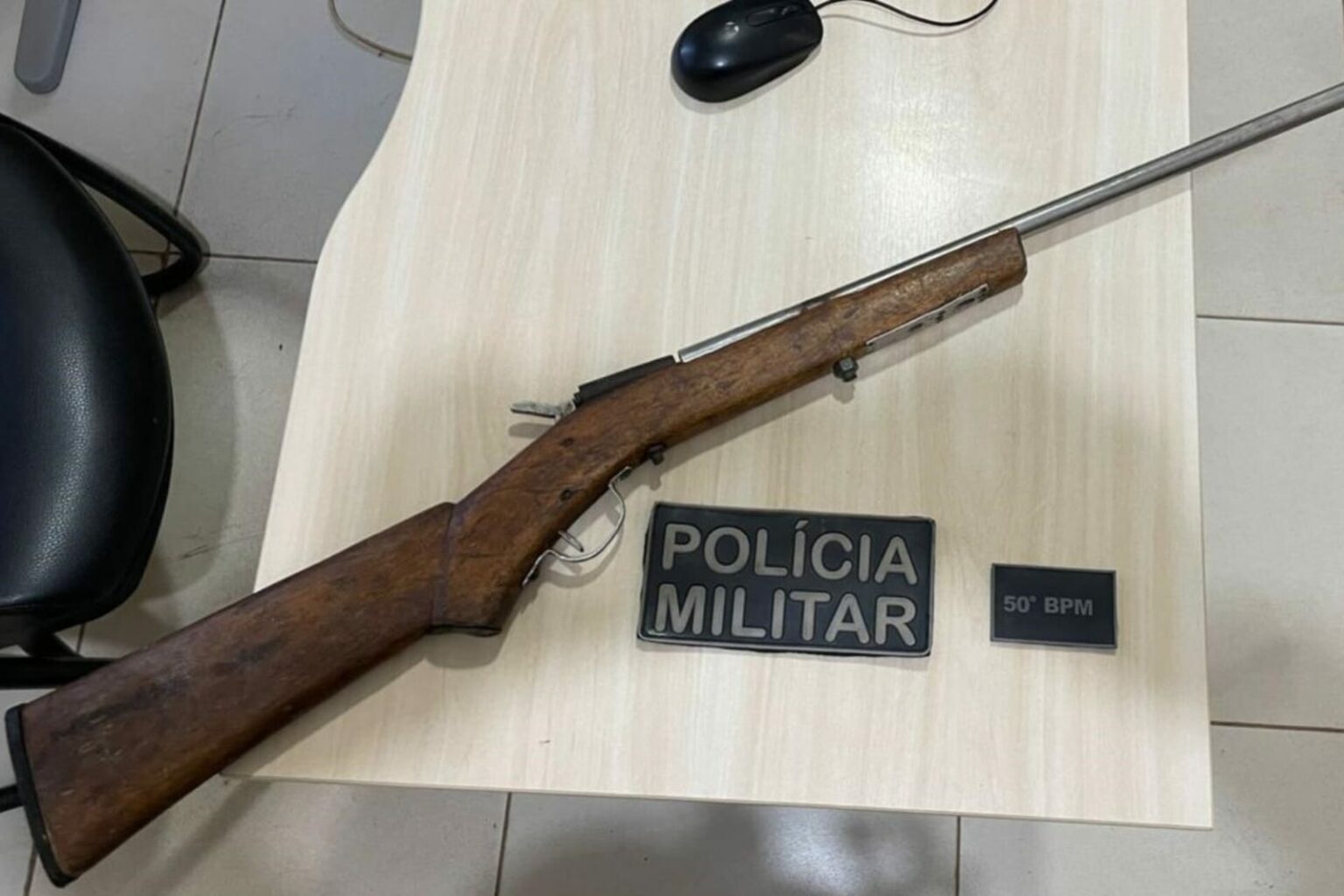 PM prende suspeito por porte ilegal de arma de fogo em Jacundá