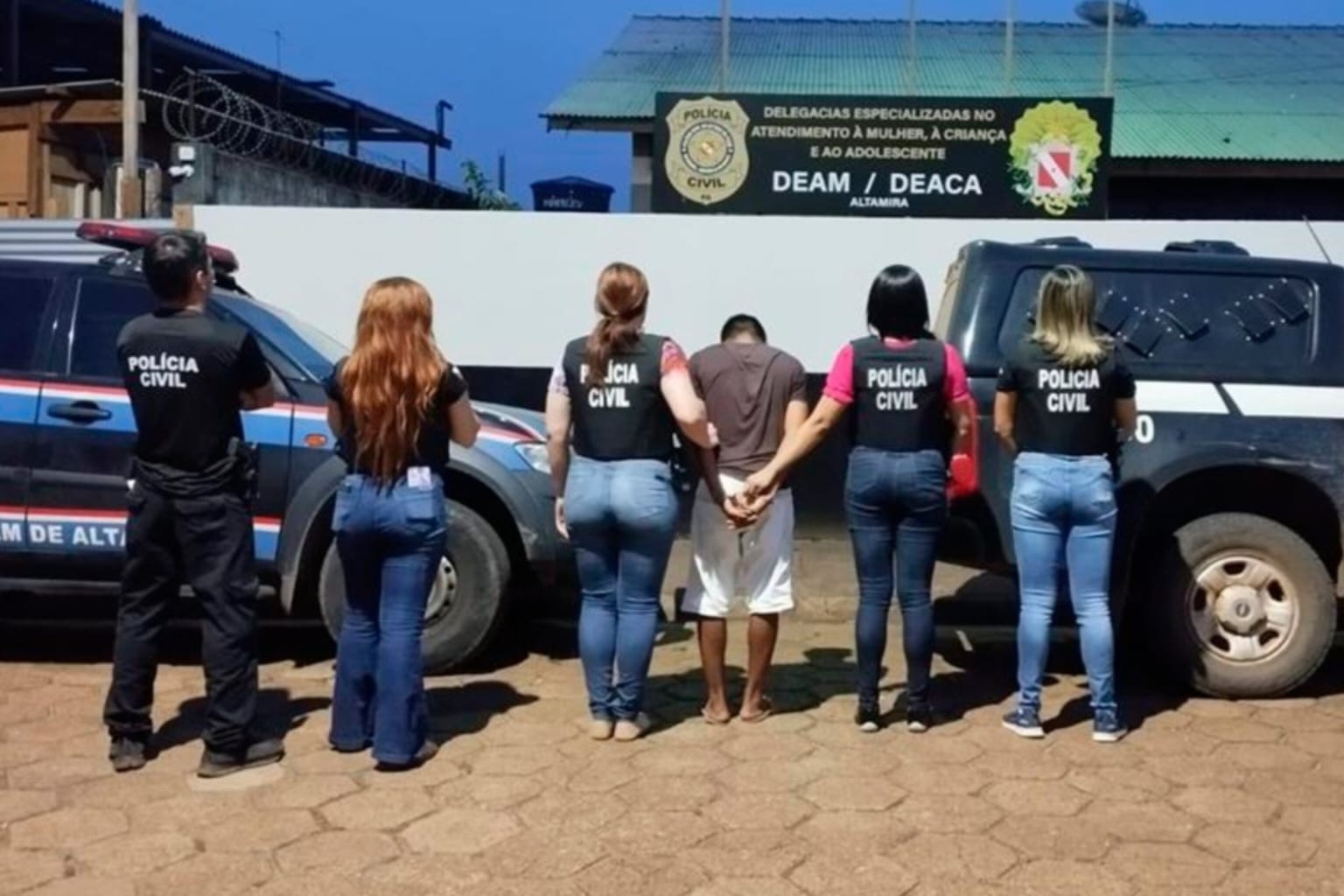 Homem enforca e agride companheira com martelo em Altamira