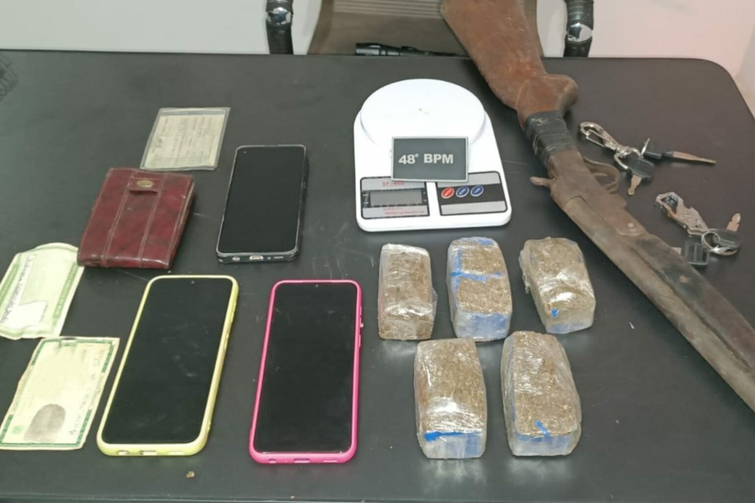 Quarteto é preso com drogas e arma de fogo no Pará