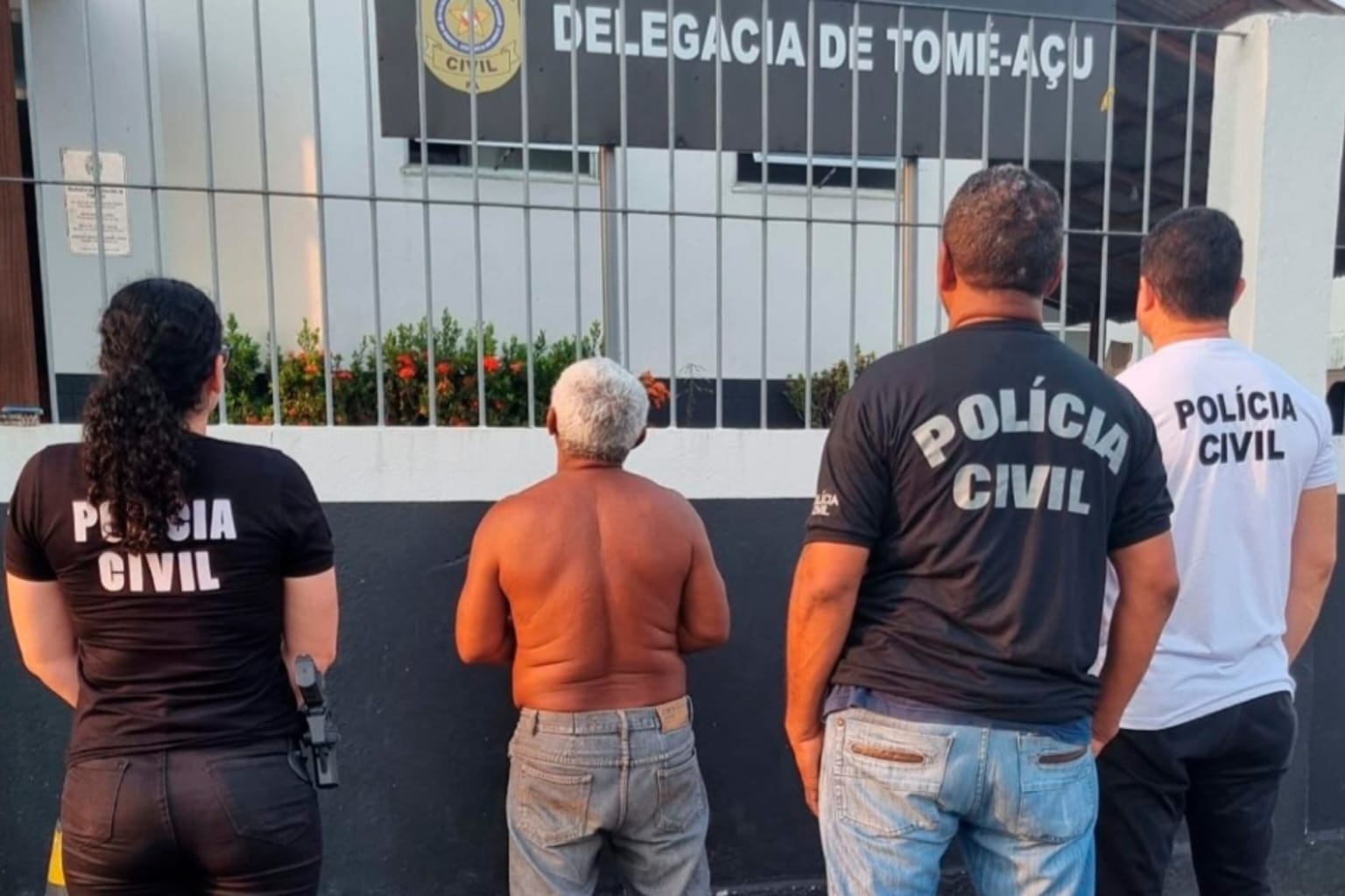 Idoso é preso suspeito de estuprar adolescente grávida em Tomé-Açu