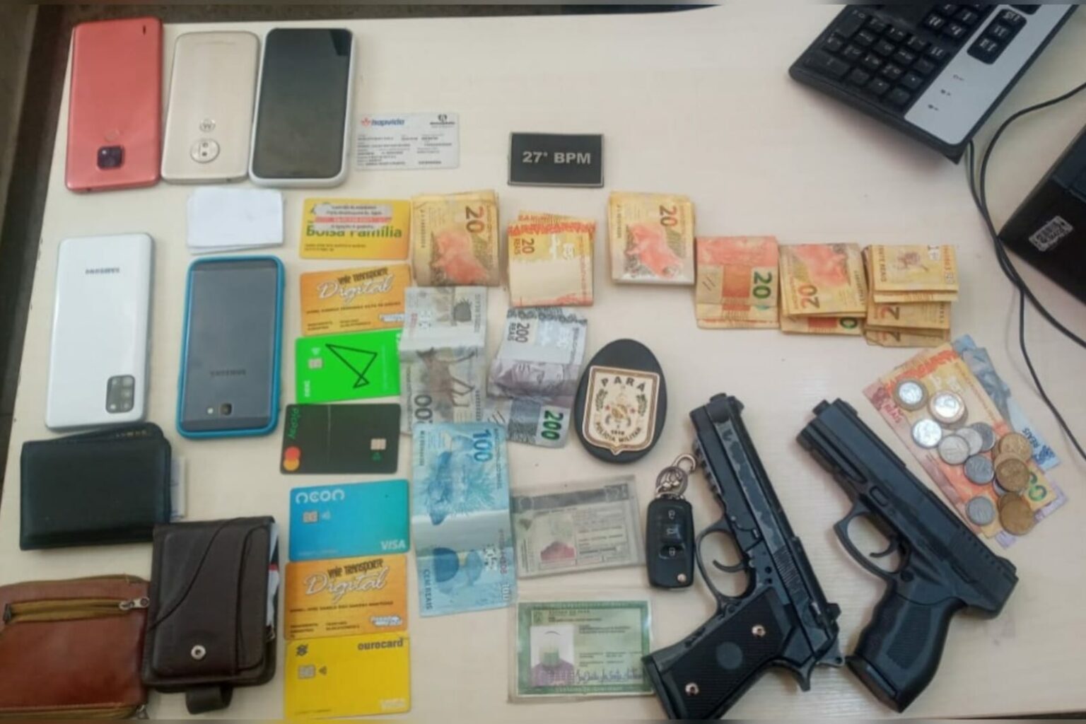 Trio é preso por sequestrar e roubar mulher no Pará